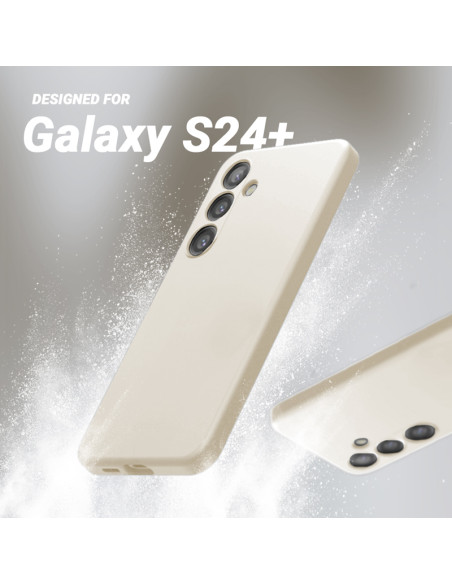Etui Do Samsung Galaxy S24+ Crong Color Cover Beżowy