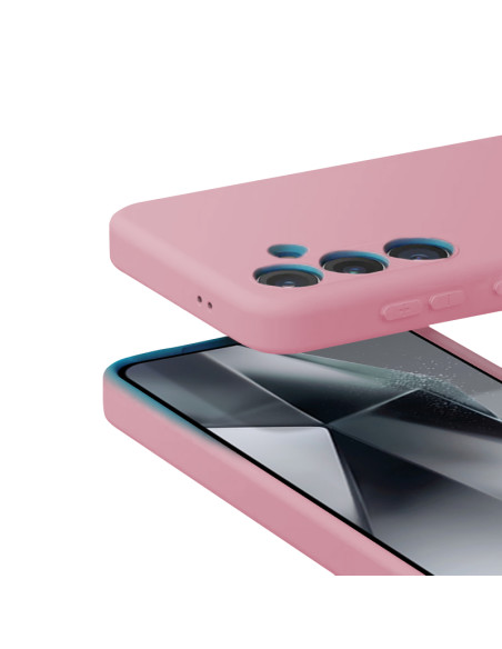Etui Do Samsung Galaxy S24+ Crong Color Cover Różowy