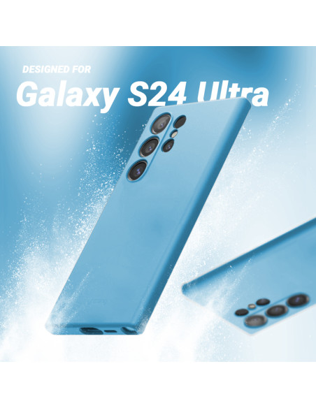 Etui Do Samsung Galaxy S24 Ultra Crong Color Cover Niebieski