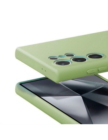 Etui Do Samsung Galaxy S24 Ultra Crong Color Cover Zielony