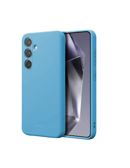 Etui Do Samsung Galaxy S24 Crong Color Cover Niebieski