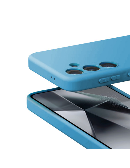 Etui Do Samsung Galaxy S24 Crong Color Cover Niebieski