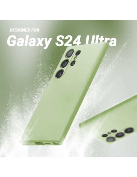 Etui Do Samsung Galaxy S24 Ultra Crong Color Cover Zielony