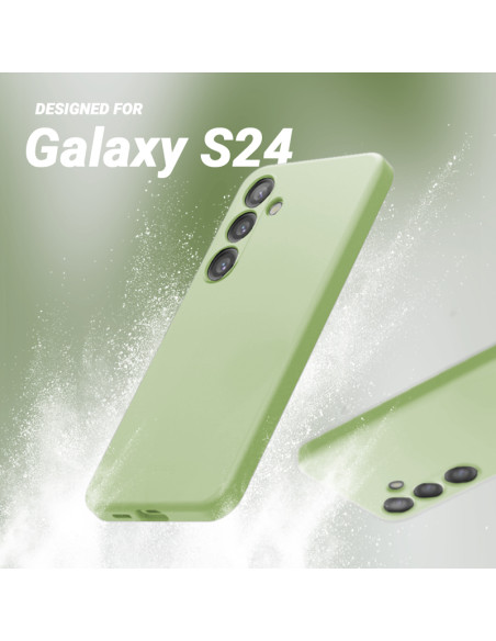 Etui Do Samsung Galaxy S24 Crong Color Cover Zielony