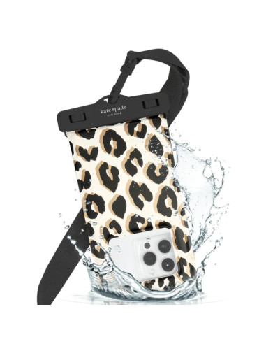 Etui wodoodporne do smartfonów do 6.7" Kate Spade New York Waterproof Floating Pouch Przezroczysty