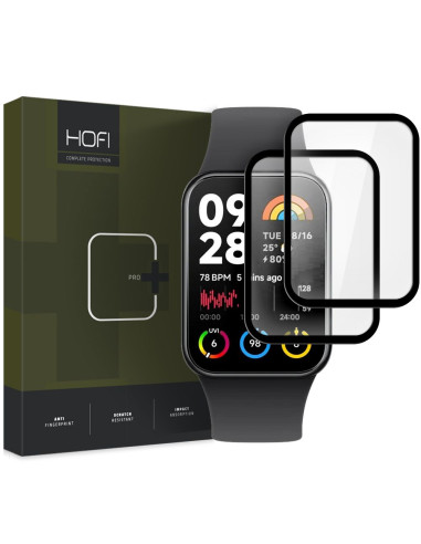 2x Szkło Hybrydowe Hofi Hybrid Pro+ Xiaomi Smart Band 8 Pro