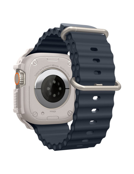 Etui Do Apple Watch ( 49 Mm ) Spigen Rugged Armor Beżowy