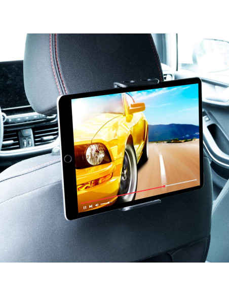 Uchwyt samochodowy na zagłówek na smartfon / tablet 12-21 cm Dunlop