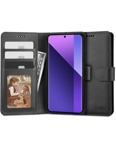 Etui Do Xiaomi Redmi Note 13 Pro+ Plus 5G Tech-Protect Wallet Czarny