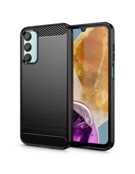 Etui Do Galaxy M15 5G Tech-Protect Tpucarbon Czarny