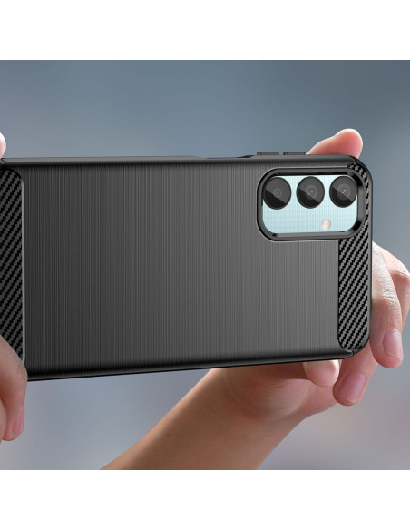 Etui Do Galaxy M15 5G Tech-Protect Tpucarbon Czarny