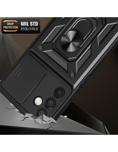 Etui Do Galaxy M15 5G Tech-Protect Camshield Pro Czarny