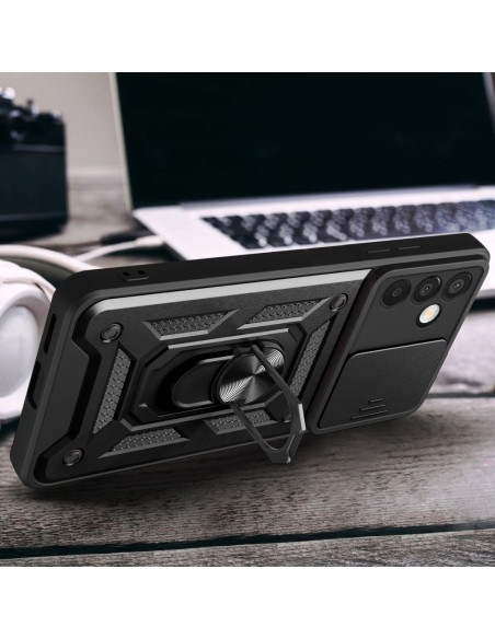 Etui Do Galaxy M15 5G Tech-Protect Camshield Pro Czarny