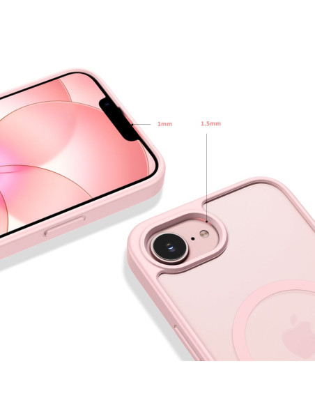 TECH-PROTECT BASICMAG MAGSAFE IPHONE 16E / 17E MATTE SOFT PINK