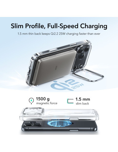 Etui do iPhone 17 Pro Max ESR MagSafe Hybrid z...