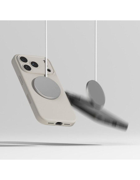 Etui do iPhone 17 Pro Max Ringke MagSafe Silicone MagSafe Szary