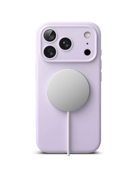 Etui do iPhone 17 Pro Max Ringke MagSafe Silicone MagSafe Fioletowy