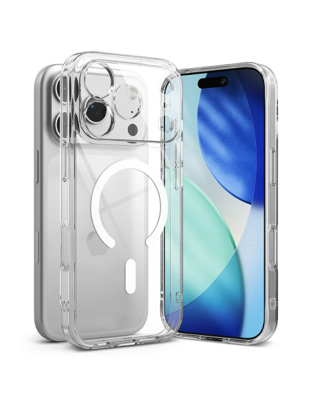 Etui do iPhone 17 Pro Max Ringke MagSafe Fusion MagSafe Przezroczysty