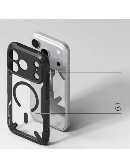 Etui do iPhone 17 Pro Max Ringke MagSafe Fusion X MagSafe Czarny