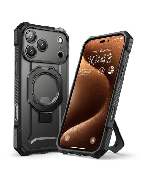 Etui do iPhone 17 Pro Max Supcase MagSafe Ub Grip MagSafe Czarny