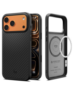 Etui iPhone 17 Pro Max Spigen Magsafe Enzo Aramid "T" Mag...