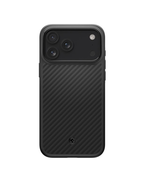 Etui iPhone 17 Pro Max Spigen Magsafe Enzo Aramid "T" Mag Czarny