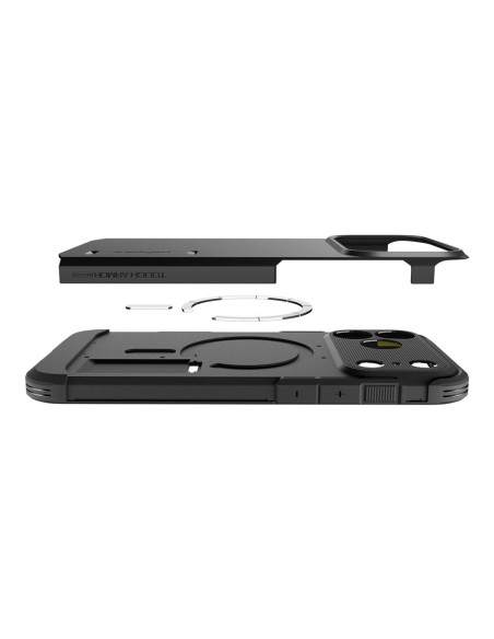 Etui iPhone 17 Pro Max Spigen Magsafe Tought Armor "T" Czarny
