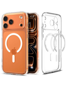 Etui iPhone 17 Pro Max Spigen Magsafe Ultra Hybrid Przezroczysty
