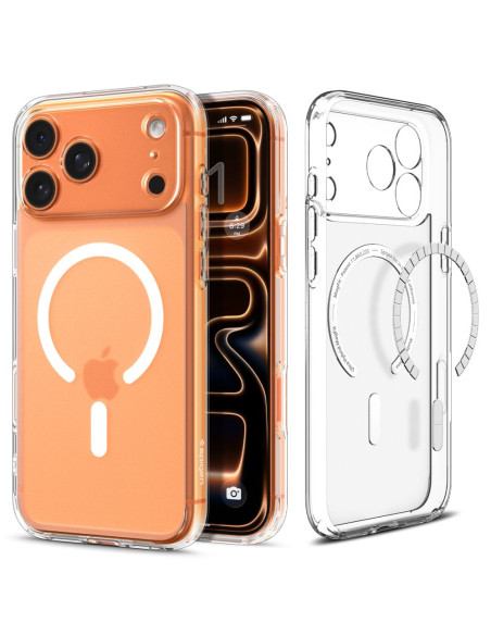Etui iPhone 17 Pro Max Spigen Magsafe Ultra Hybrid Biały