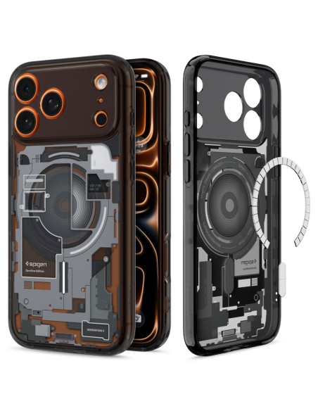 Etui iPhone 17 Pro Max Spigen Magsafe Ultra Hybrid Czarny