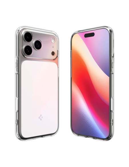 Etui iPhone 17 Pro Max Spigen Magsafe Ultra Hybrid "T" Biały