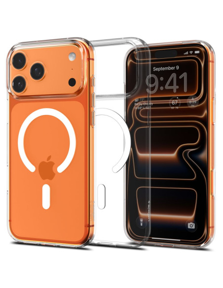 Etui iPhone 17 Pro Max Spigen Magsafe Liquid Crystal Przezroczysty