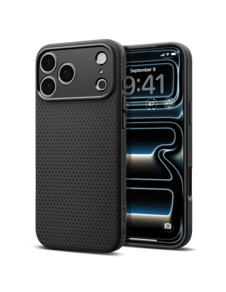 Etui iPhone 17 Pro Max Spigen Liquid Air Czarny
