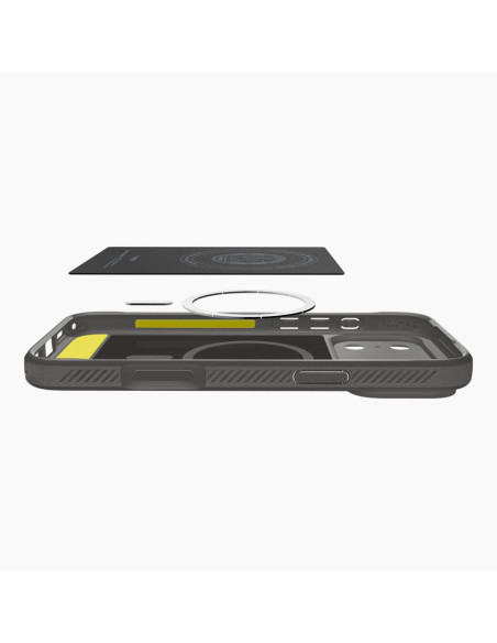Etui iPhone 17 Pro Max Spigen Magsafe Rugged Armo Szary