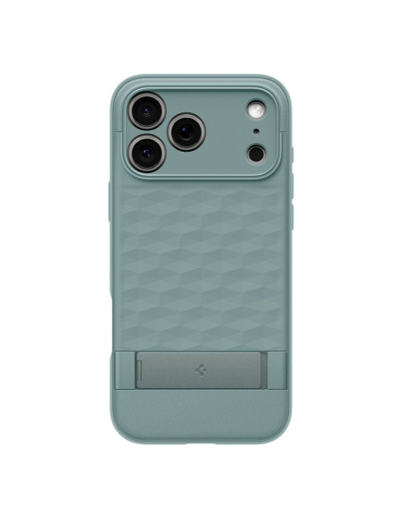 Etui iPhone 17 Pro Max Spigen Magsafe Parallax "S" Zielony