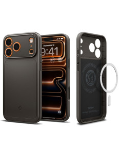 Etui iPhone 17 Pro Max Spigen Thin Fit Szary