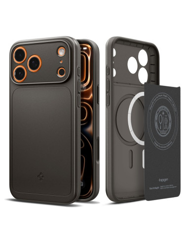 Etui iPhone 17 Pro Max Spigen Thin Fit Szary