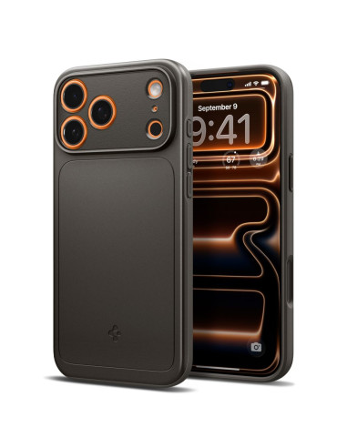 Etui iPhone 17 Pro Max Spigen Thin Fit Szary