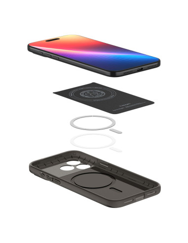 Etui iPhone 17 Pro Max Spigen Thin Fit Szary