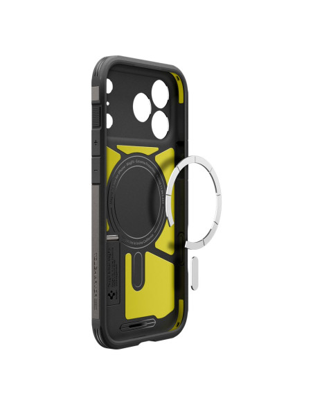 Etui iPhone 17 Pro Max Spigen Magsafe Tought Armor "T" Szary