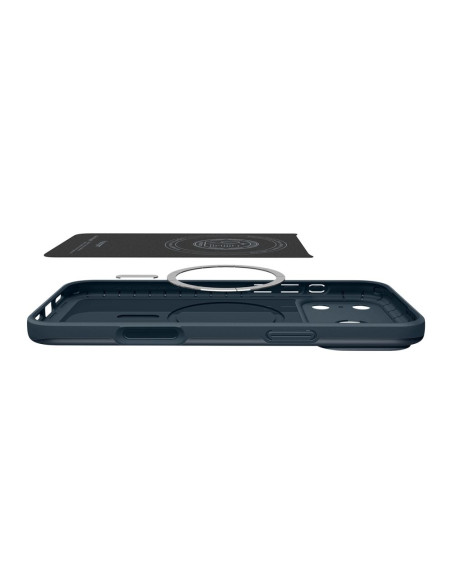 Etui do iPhone 17 Pro Max Spigen MagSafe Thin Fit MagSafe Granatowy