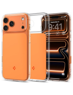 Etui iPhone 17 Pro Max Spigen  Ultra Hybrid "T" Pomarańczowy