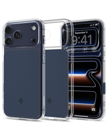 Etui do iPhone 17 Pro Max SpigenUltra Hybrid MagSafe Niebieski
