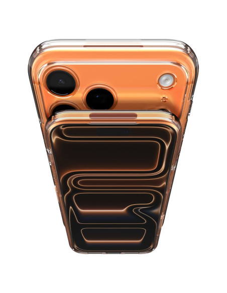 Etui iPhone 17 Pro Max Spigen  Ultra Hybrid "T" Pomarańczowy