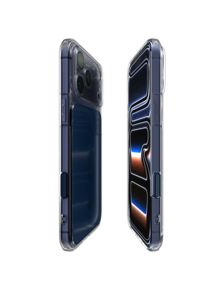 Etui do iPhone 17 Pro Max SpigenUltra Hybrid MagSafe Niebieski