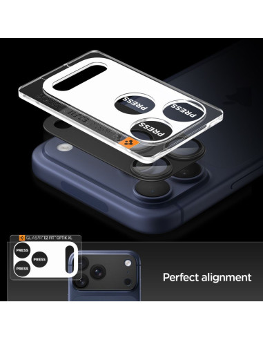 Osłona aparatu iPhone 17 Pro Max Spigen Optik...