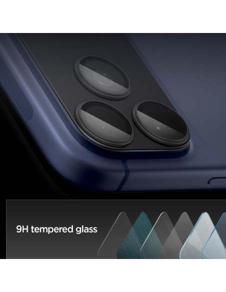 Osłona aparatu iPhone 17 Pro Max Spigen Optik Pro XL Czarny