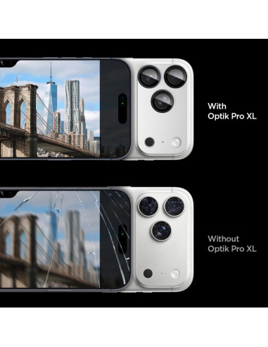 Osłona aparatu iPhone 17 Pro Max Spigen Optik...