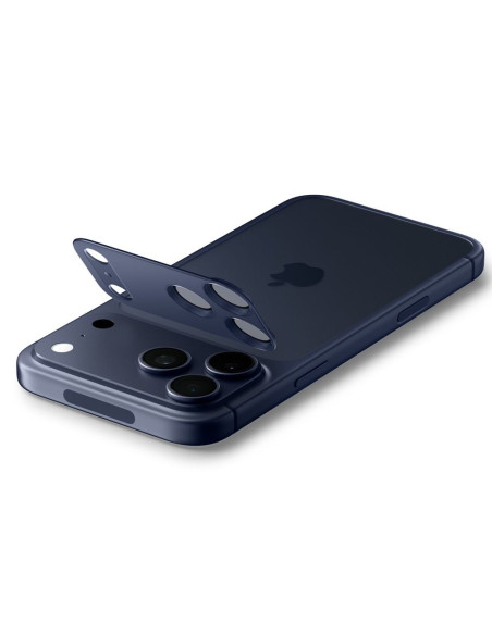Osłona aparatu iPhone 17 Pro Max Spigen Optik Pro XL Niebieski