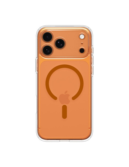 Etui do iPhone 17 Pro Max Spigen MagSafe Ultra Hybrid MagSafe Przezroczysty / Pomarańczowy